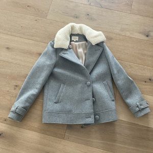 Sezane Wool Hamptons Coat